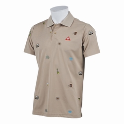 le coq sportif GOLF (ルコックゴルフ)・クーリスト鹿の子半袖シャツ
