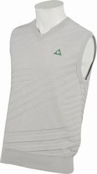 le coq sportif GOLF (ルコックゴルフ)・3Dスクランブルジャガードセーターベスト