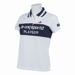 le coq sportif GOLF (ルコックゴルフ)・パネル切替半袖シャツ