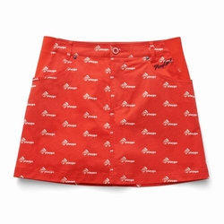 le coq sportif GOLF (ルコックゴルフ)・PLAYGO プリント脇リブ調整スカート