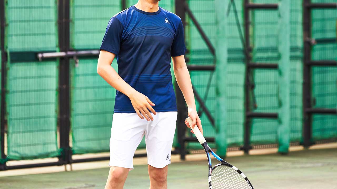テニスウェアの選び方！メンズ用ゲームシャツの服装は？