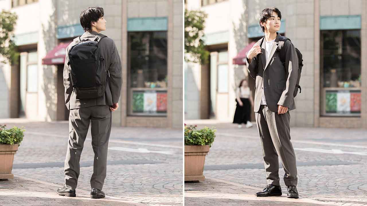 通勤の汗対策におすすめのリュック!背中の蒸れを軽減する構造の「エアロストリームバックパック」で“ビジネスコーデ”をスタイリング 通勤の汗対策におすすめのリュック!背中の蒸れを軽減する構造の「エアロストリームバックパック」で“ビジネスコーデ”をスタイリング