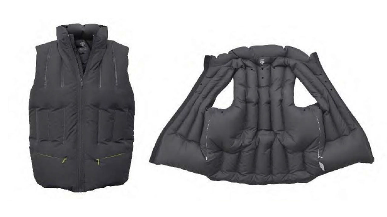 DESCENTE 販路限定空調ベスト 空流ジャック 作業服とは言わせない、キャンプやアウトドアシーンでもクールに