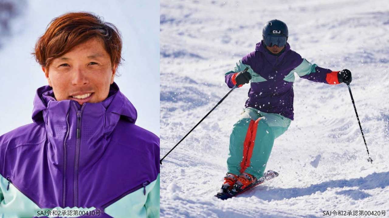 ☆DESCENTE スキーウェア☆ Sサイズ - 6