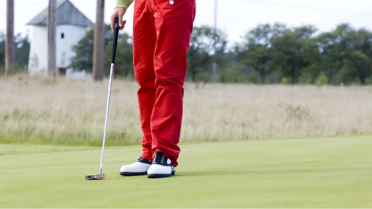 美品kappa golf カッパゴルフ メンズ チェックパンツ W82