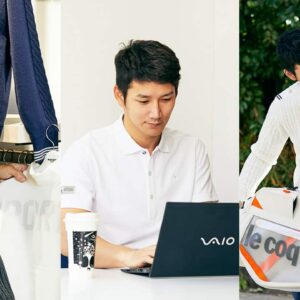 ゴルフウェアなのに普段使いもできる「#New Comfort」で着回し力がアップ!
