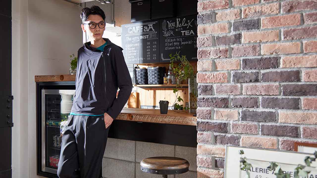 Getnaviの語らせて この春の気分 デサント オルテライン カッタブルウーブン パッカブルジャケット に