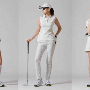 LANVIN SPORT ゴルフ ウェア レディース インナー付きセット LANVIN