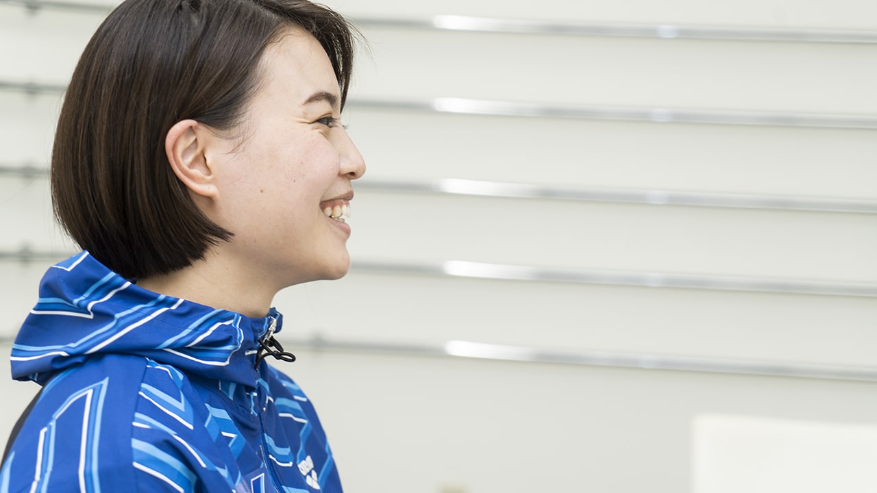 大本里佳　中央大学 競泳 大本里佳 選手インタビュー「悔いが残らないように今できることを全力で取り組む」