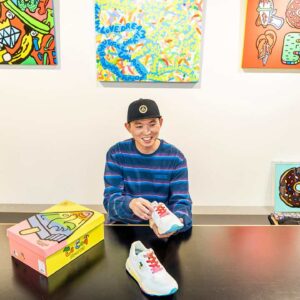最高にポップなスニーカーが新発売!そのオリジナルアートを描き下ろした、SHETAさんへの特別インタビュー