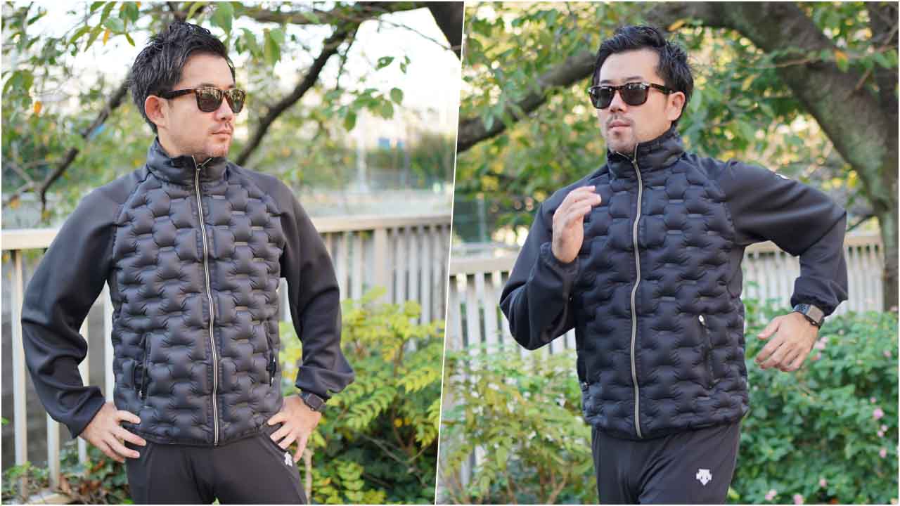冬のジョギングで服装に迷ったらこれ！空気で調整できる変身するアウター