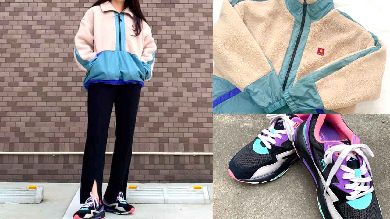 おしゃれなのに楽チン スポーツブランドと人気女優の コラボアイテム がコーディネートのアクセントにぴったりです