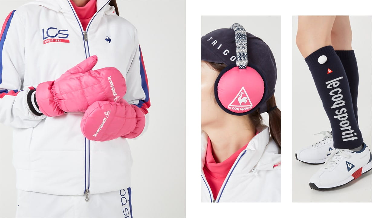 le coq sportif - ☆LE COQ GOLF 韓国☆リボン&amp;ファー　防寒グローブ 楽天市場】ルコック グローブ 防寒の通販