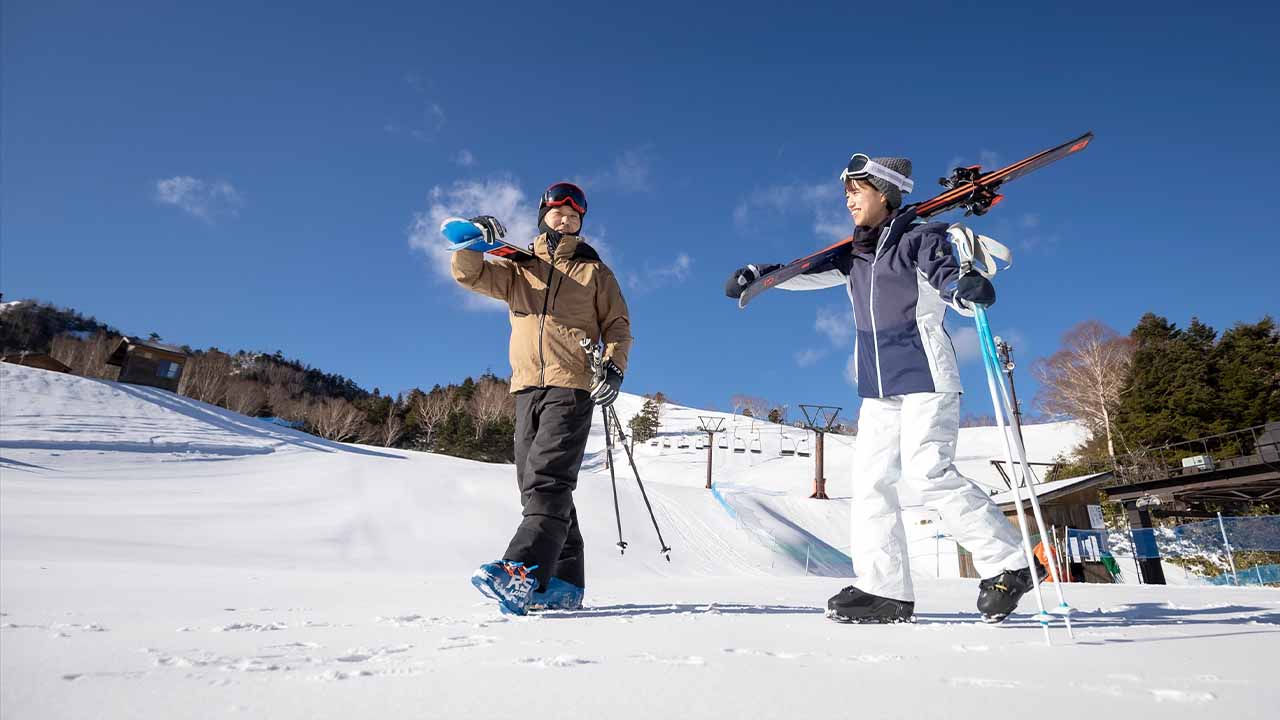 レディース　スキー板、靴セット　初心者用