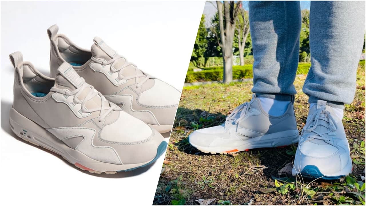 このボリューム感が最高 老舗スポーツブランドの ワンマイル スニーカーはさすがの履き心地