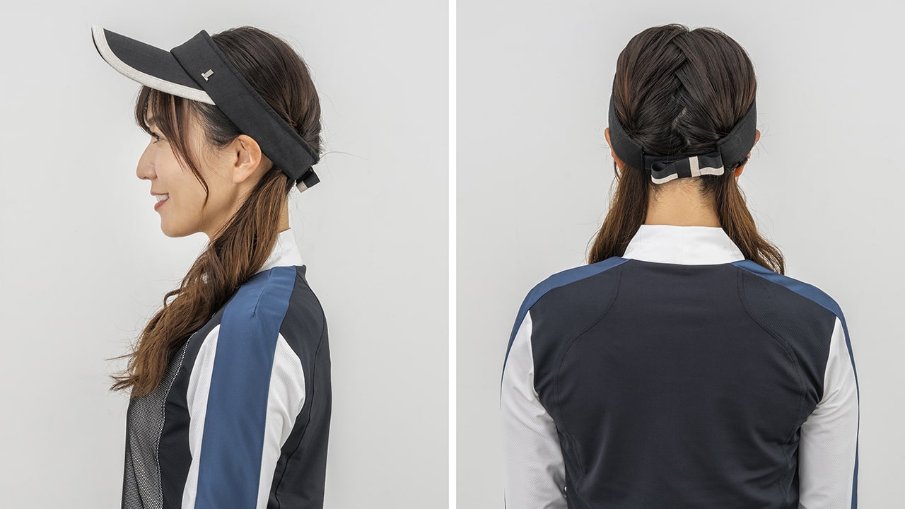 ゴルフ場でおすすめの「サンバイザー＆キャップ」かわいくてキープ力が高いヘアアレンジ6選