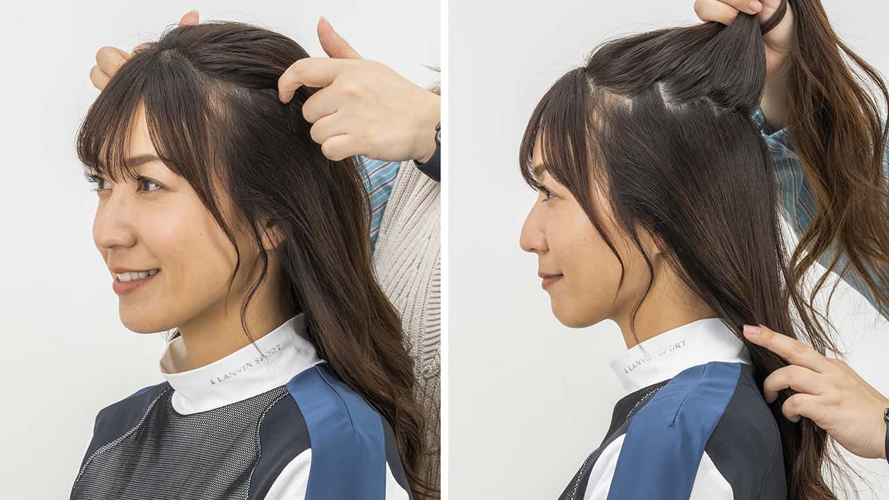 ゴルフ場でおすすめの サンバイザー キャップ かわいくてキープ力が高いヘアアレンジ6選 ゴルフ場でおすすめの サンバイザー キャップ かわいくてキープ力が高いヘアアレンジ6選