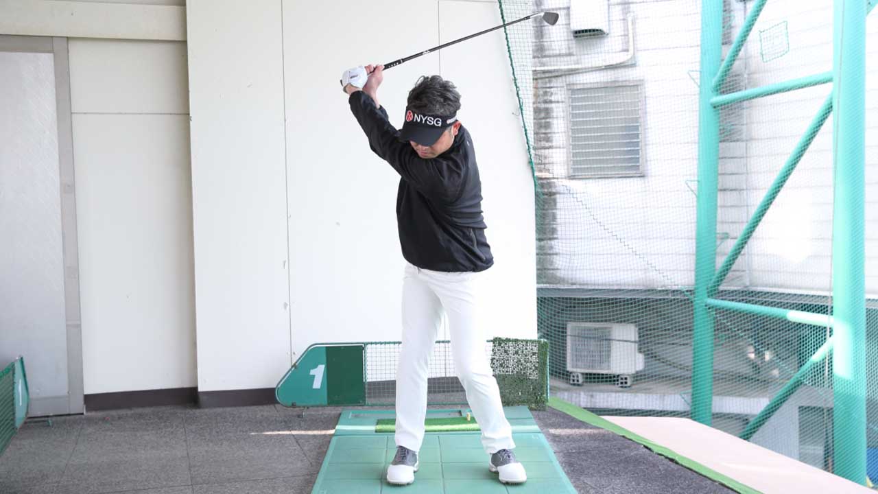 ゴルフ練習場 打ちっぱなし練習徹底解説 3段階の振り幅練習を伝授