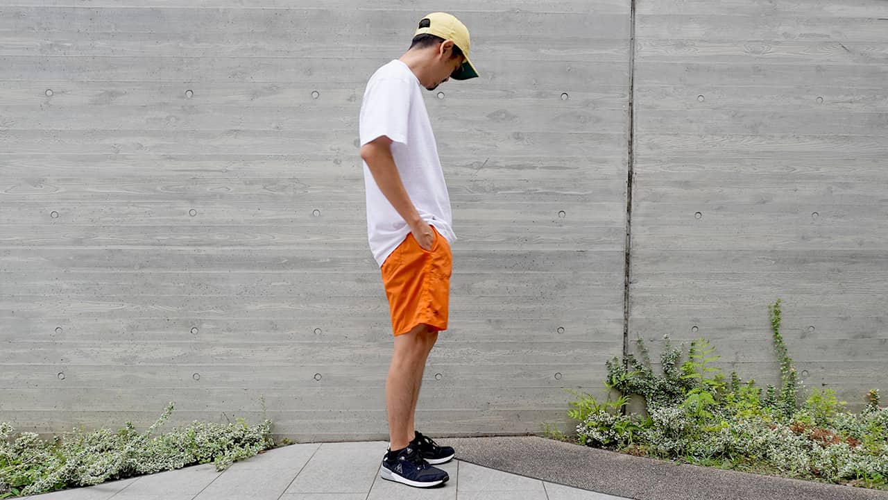 HOKA ONE ONE オレンジ ショートパンツ S