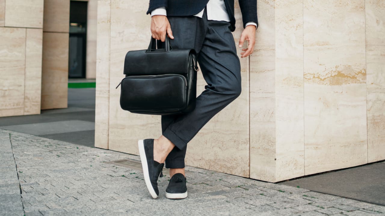 【専用】スリッポン ブソラ bussola 全天候型ストレッチスリッポンスニーカー （ブラック雑