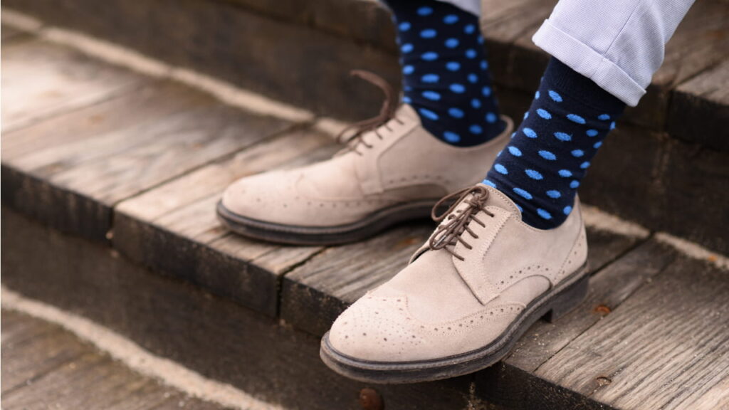 ソックス靴下つま先から1番上の履き口までの長さ