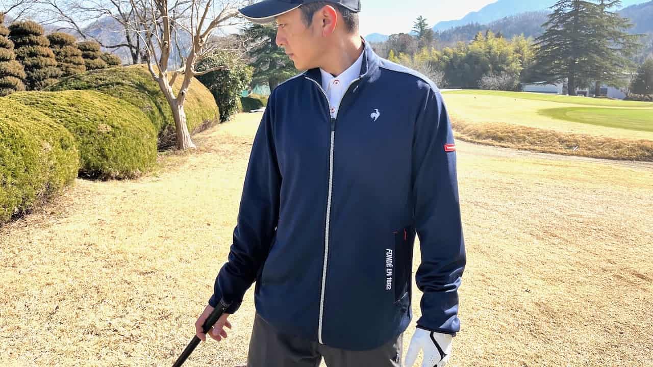 the5525 GOLFCLUB 普段着としても着れるゴルフジャケット Lサイズ the5525 GOLFCLUB 普段着としても着れるゴルフジャケット Lサイズ