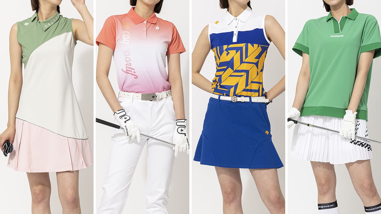 紫外線対策もばっちり！涼しくてかわいい夏のレディースゴルフコーデ8選