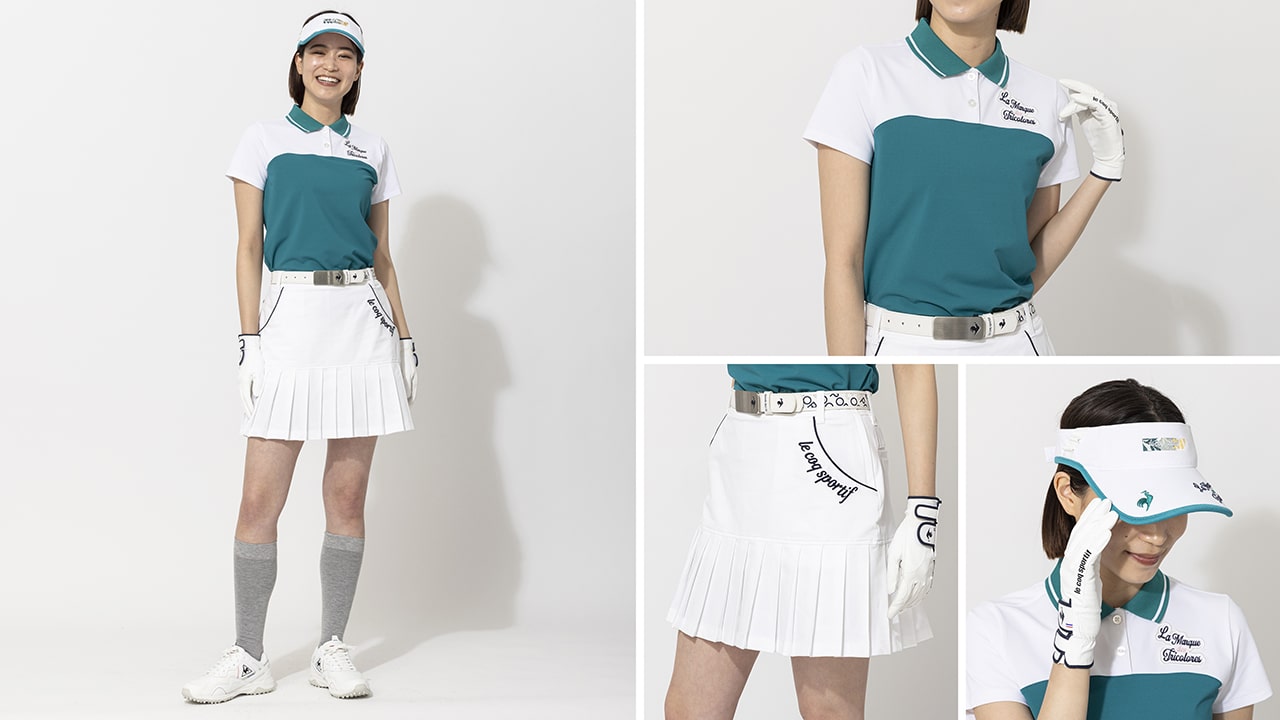 紫外線対策もばっちり！涼しくてかわいい夏のレディースゴルフコーデ8選