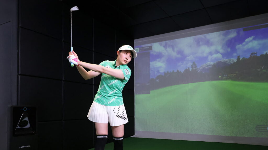 ゴルフクラブ　バランサー ダフリ・引っ掛け・シャンクの悩みを三浦桃香プロが解決！