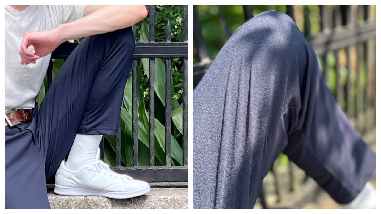 長ズボンのイメージが覆る…！汗対策がすごい「鳥の羽パンツ」がもう