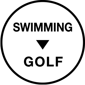 SWIMMING ▶ GOLF