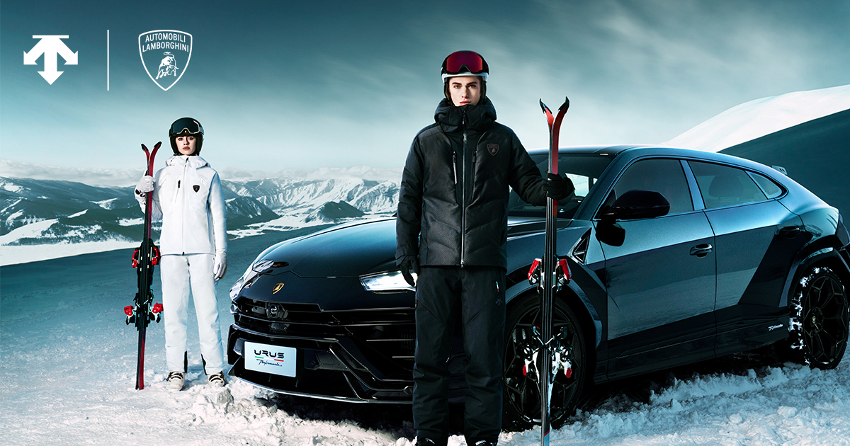 デサント』より、イタリアのスーパースポーツカーブランド